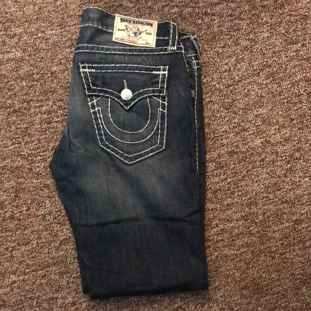 TRU RELIGION JEANS SIZE 38 Straight